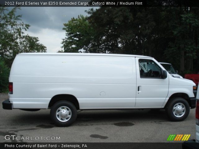 2012 Ford E Series Van E350 Extended Cargo in Oxford White
