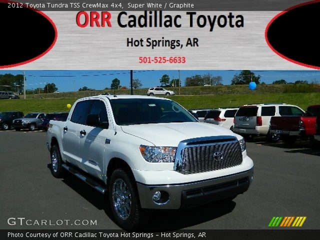 2012 Toyota Tundra TSS CrewMax 4x4 in Super White