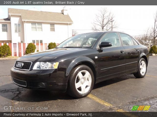 2005 Audi A4 1.8T quattro Sedan in Brilliant Black