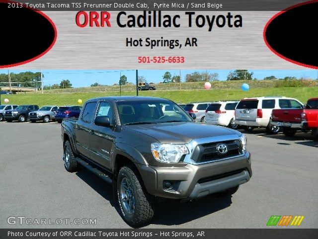 2013 Toyota Tacoma TSS Prerunner Double Cab in Pyrite Mica