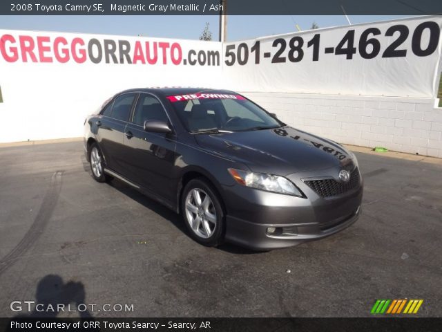 2008 Toyota Camry SE in Magnetic Gray Metallic