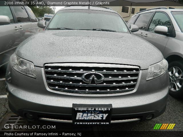 2008 Infiniti FX 35 AWD in Diamond Graphite Metallic