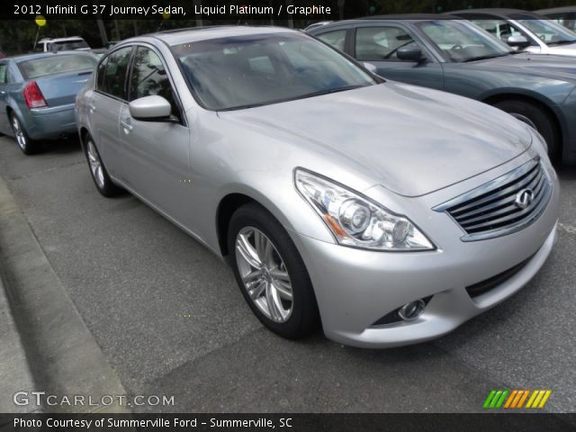 2012 Infiniti G 37 Journey Sedan in Liquid Platinum