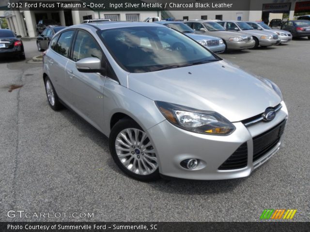 2012 Ford Focus Titanium 5-Door in Ingot Silver Metallic