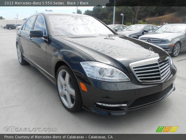 2013 Mercedes-Benz S 550 Sedan in Black