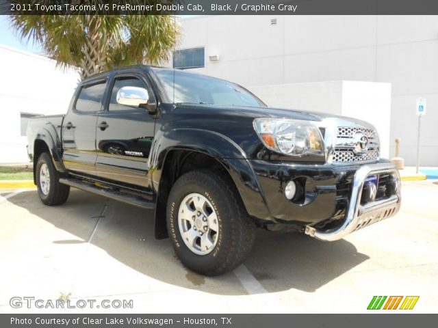 2011 Toyota Tacoma V6 PreRunner Double Cab in Black