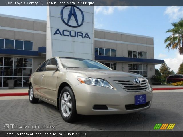 2009 Toyota Camry LE in Desert Sand Metallic
