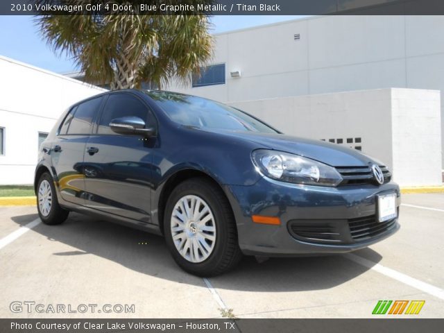 2010 Volkswagen Golf 4 Door in Blue Graphite Metallic