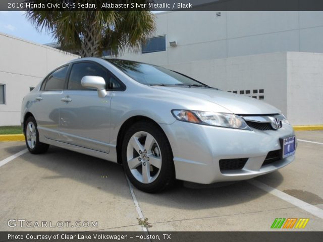 2010 Honda Civic LX-S Sedan in Alabaster Silver Metallic