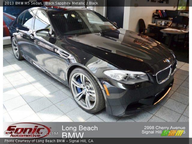 2013 BMW M5 Sedan in Black Sapphire Metallic