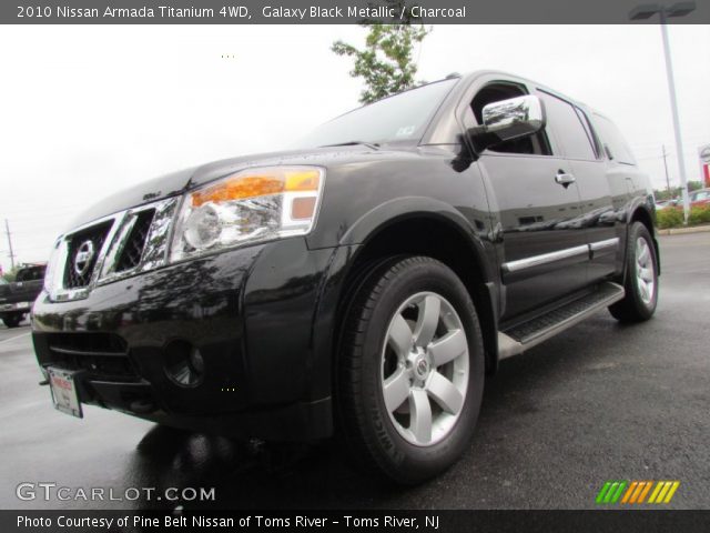 2010 Nissan Armada Titanium 4WD in Galaxy Black Metallic