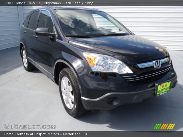 2007 Honda CR-V EX in Nighthawk Black Pearl