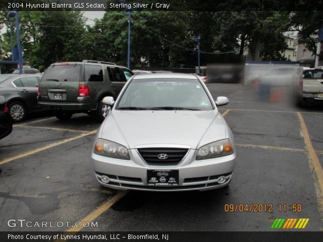 2004 Hyundai Elantra GLS Sedan in Sterling Silver