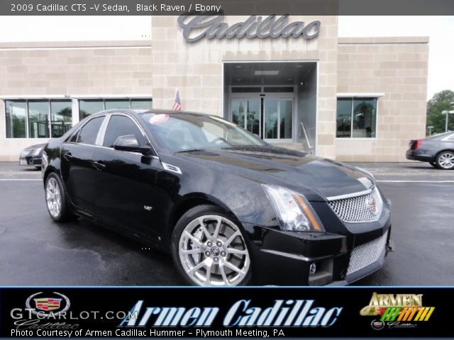 2009 Cadillac CTS -V Sedan in Black Raven
