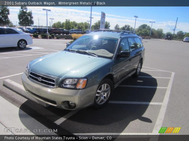 2001 Subaru Outback Wagon in Wintergreen Metallic