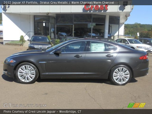 2012 Jaguar XF Portfolio in Stratus Grey Metallic