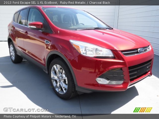 2013 Ford Escape SEL 1.6L EcoBoost in Ruby Red Metallic