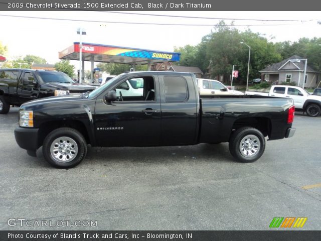 2009 Chevrolet Silverado 1500 Extended Cab in Black