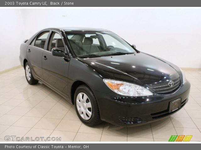 2003 Toyota Camry LE in Black