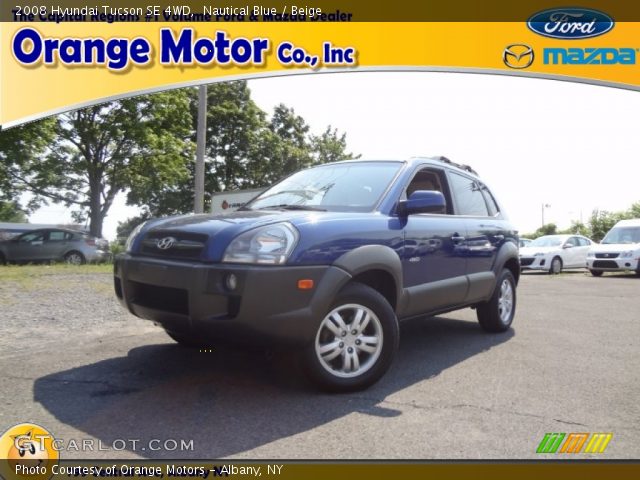 2008 Hyundai Tucson SE 4WD in Nautical Blue