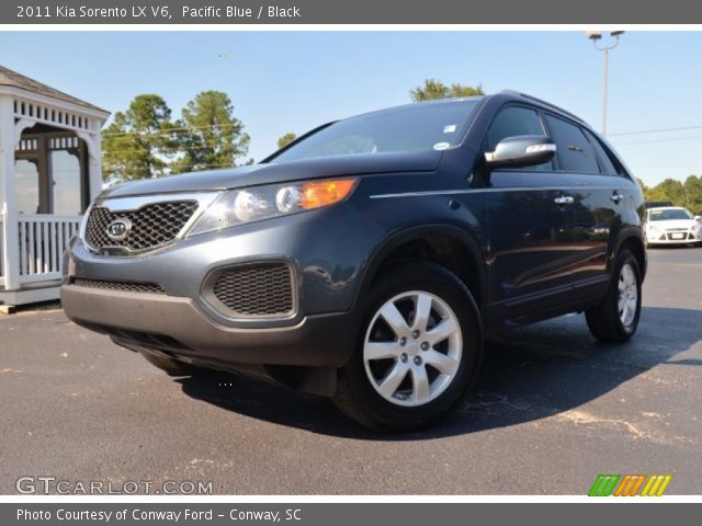 2011 Kia Sorento LX V6 in Pacific Blue
