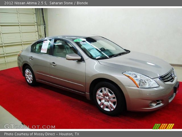 2012 Nissan Altima 2.5 S in Saharan Stone