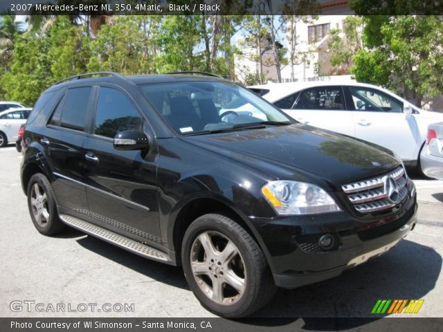2007 Mercedes-Benz ML 350 4Matic in Black