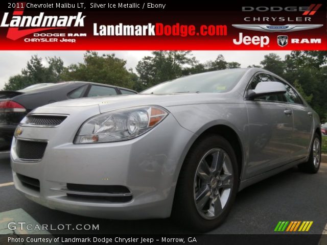 2011 Chevrolet Malibu LT in Silver Ice Metallic