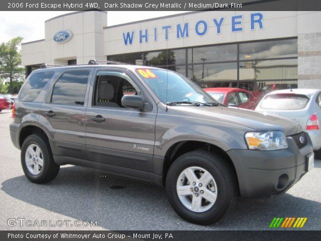 2006 Ford Escape Hybrid 4WD in Dark Shadow Grey Metallic