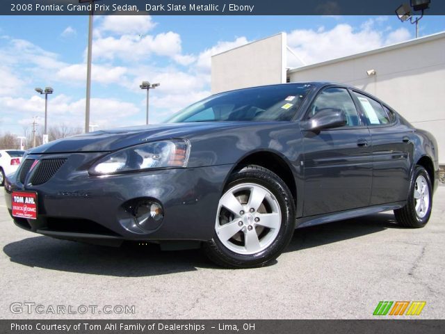 2008 Pontiac Grand Prix Sedan in Dark Slate Metallic