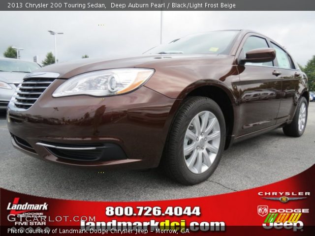 2013 Chrysler 200 Touring Sedan in Deep Auburn Pearl