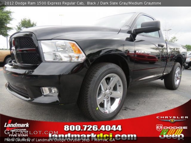 2012 Dodge Ram 1500 Express Regular Cab in Black