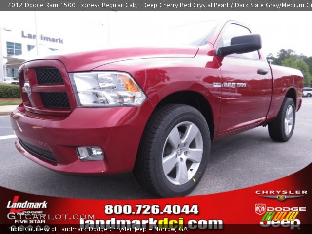 2012 Dodge Ram 1500 Express Regular Cab in Deep Cherry Red Crystal Pearl