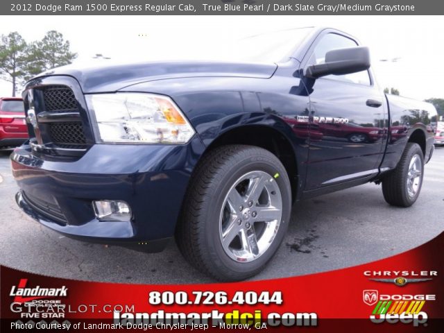 2012 Dodge Ram 1500 Express Regular Cab in True Blue Pearl