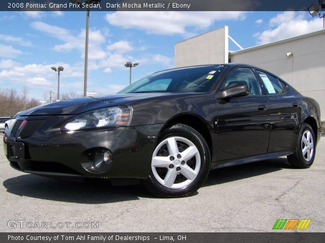 2008 Pontiac Grand Prix Sedan in Dark Mocha Metallic