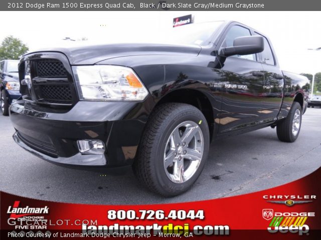 2012 Dodge Ram 1500 Express Quad Cab in Black