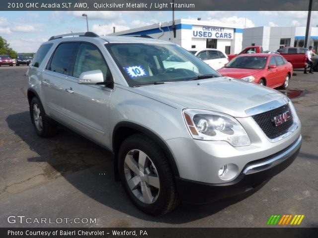2010 GMC Acadia SLT AWD in Quicksilver Metallic