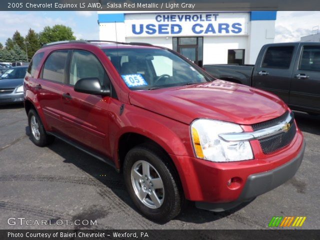 2005 Chevrolet Equinox LS AWD in Salsa Red Metallic