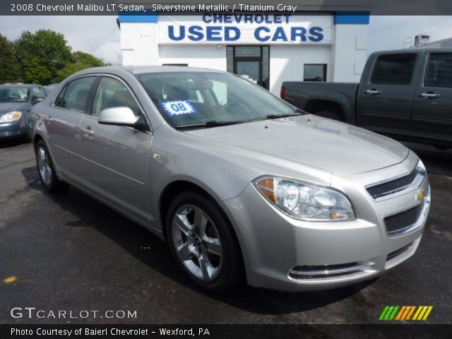 2008 Chevrolet Malibu LT Sedan in Silverstone Metallic