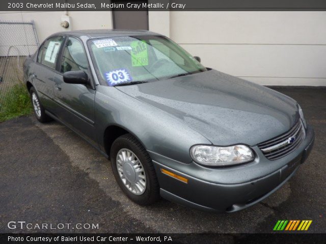 2003 Chevrolet Malibu Sedan in Medium Gray Metallic