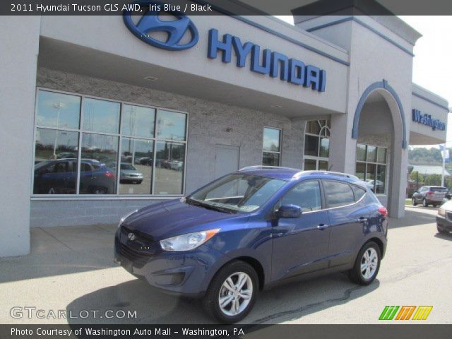 2011 Hyundai Tucson GLS AWD in Iris Blue