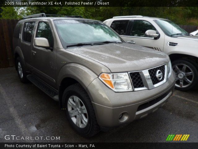 2005 Nissan Pathfinder XE 4x4 in Polished Pewter