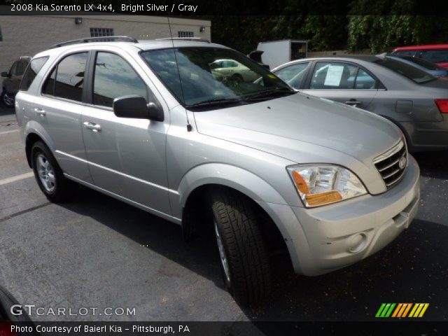 2008 Kia Sorento LX 4x4 in Bright Silver