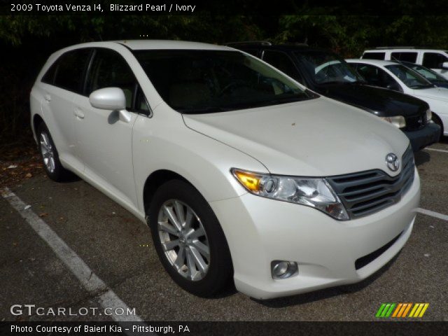 2009 Toyota Venza I4 in Blizzard Pearl