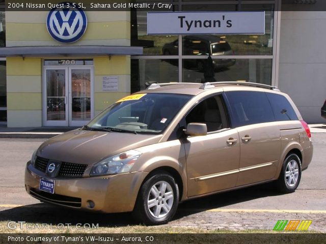2004 Nissan Quest 3.5 SL in Sahara Gold Metallic