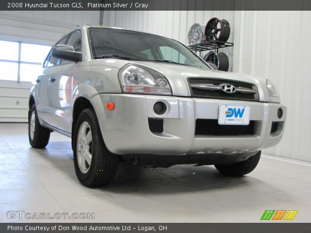 2008 Hyundai Tucson GLS in Platinum Silver