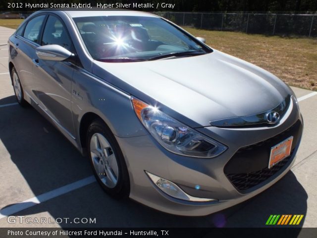 2012 Hyundai Sonata Hybrid in Hyper Silver Metallic