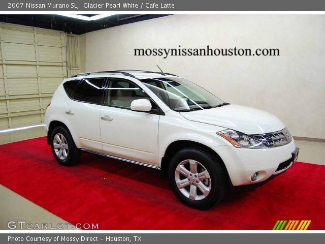 2007 Nissan Murano SL in Glacier Pearl White