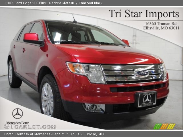 2007 Ford Edge SEL Plus in Redfire Metallic