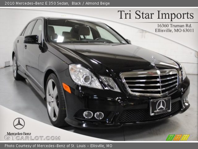 2010 Mercedes-Benz E 350 Sedan in Black